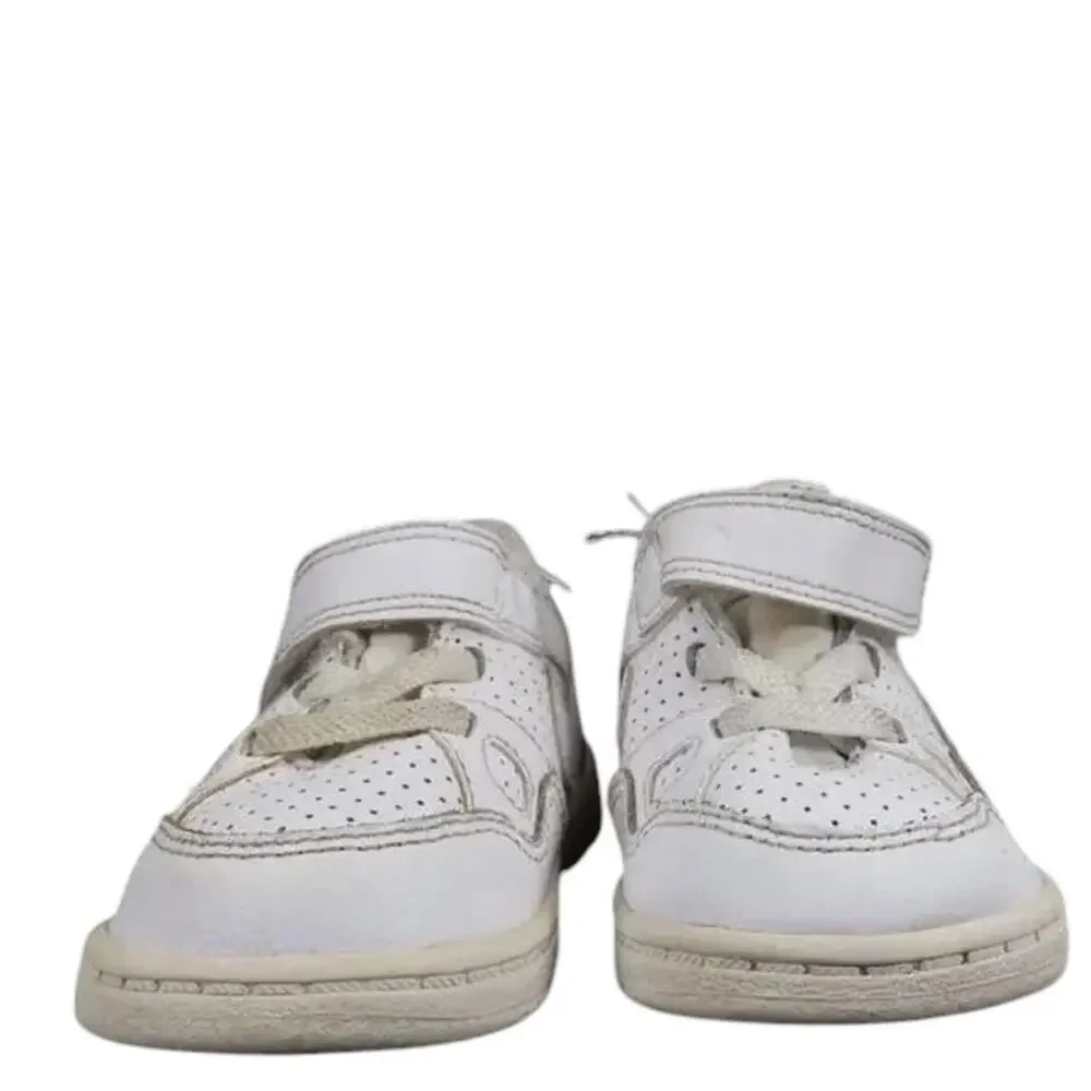 Nike Shoes Baby 4 Sneaker Son Of Force Toddler Basketball Perforated White Strap - Picture 2 of 12